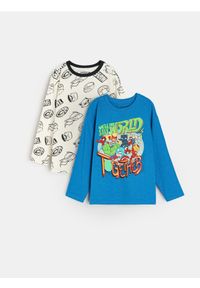 Sinsay - Koszulki z długimi rękawami 2 pack Avengers - wielobarwny. Długość rękawa: długi rękaw. Długość: długie. Wzór: motyw z bajki #1