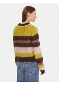 Kontatto Sweter 3M0910C Kolorowy Regular Fit. Materiał: syntetyk. Wzór: kolorowy