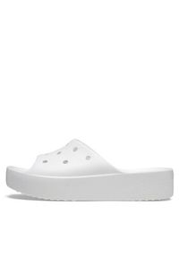 Crocs Klapki Classic Platform Slide 208180 Biały. Kolor: biały. Obcas: na platformie #3