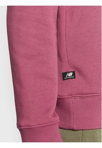 New Balance Bluza WT23516 Różowy Oversize. Kolor: różowy. Materiał: syntetyk #3