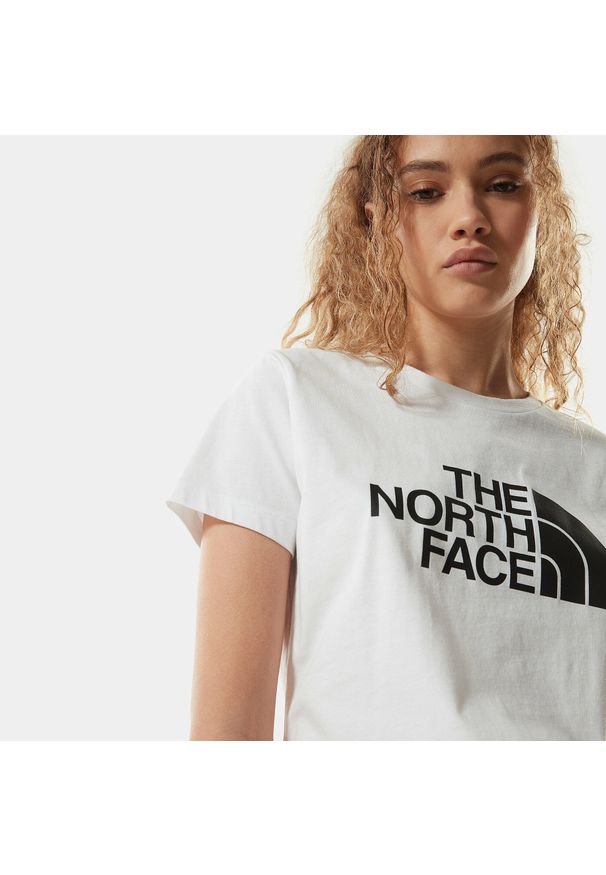 The North Face - T-Shirt Easy Rozmiar M Biały - 4T1Q-FN4. Kolor: biały, wielokolorowy. Materiał: bawełna
