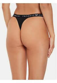 Emporio Armani Underwear Komplet 2 par stringów 164522 4F227 00020 Czarny. Kolor: czarny. Materiał: bawełna