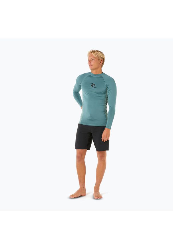 RIPCURL - Longsleeve do pływania męski Rip Curl Waves UPF Performance. Kolor: niebieski