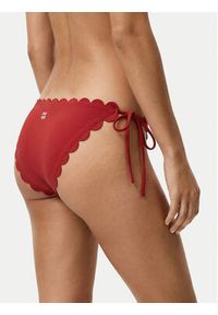 Hugo - HUGO Dół od bikini Original 50555675 Czerwony Regular Fit. Kolor: czerwony. Materiał: syntetyk #3