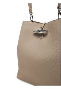 Longchamp Torebka 10281HFP Beżowy. Kolor: beżowy. Materiał: skórzane