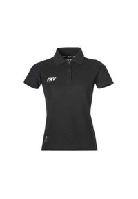FORCE XV - Damska koszulka polo Force xv classic force. Typ kołnierza: polo. Kolor: czarny. Wzór: haft #1