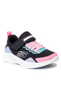 skechers - Sneakersy Skechers Bright Retros 302348L/BKMT Black/Multi. Kolor: czarny. Materiał: materiał