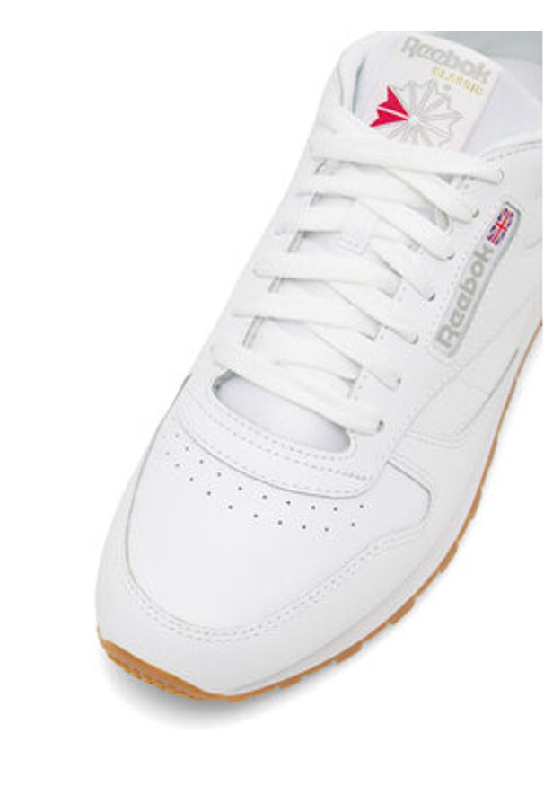 Reebok Sneakersy EO-CLASSIC LEATHER 100008491 Biały. Kolor: biały. Materiał: skóra. Model: Reebok Classic