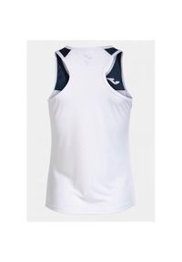 Koszulka tenisowa damska Joma Montreal Tank Top. Kolor: biały, wielokolorowy, niebieski. Sport: tenis