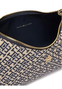TOMMY HILFIGER - Tommy Hilfiger Torebka Th Icon Shoulder Bag Jacquard AW0AW18907 Granatowy. Kolor: niebieski #3