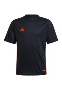 Adidas - Koszulka dla dzieci adidas Tabela 23 Jersey. Kolor: czarny. Materiał: jersey