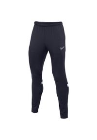 Spodnie dla dzieci Nike Dri-FIT Academy granatowe CW6124 451. Kolor: wielokolorowy. Technologia: Dri-Fit (Nike). Sport: piłka nożna