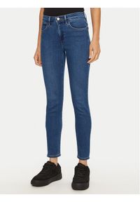 Wrangler Jeansy 112355898 Niebieski Skinny Fit. Kolor: niebieski