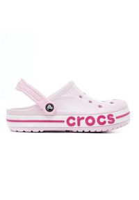Buty do chodzenia damskie Crocs Bayaband Clog. Kolor: różowy. Materiał: syntetyk, materiał #1