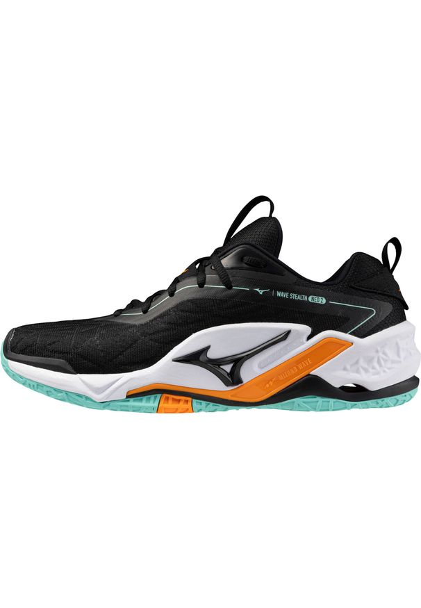 Buty halowe Mizuno Wave Stealth Neo 2. Kolor: czarny. Model: Mizuno Wave. Sport: piłka ręczna