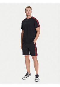 Hugo - HUGO Szorty sportowe Liam 50540936 Czarny Regular Fit. Kolor: czarny. Materiał: bawełna. Styl: sportowy