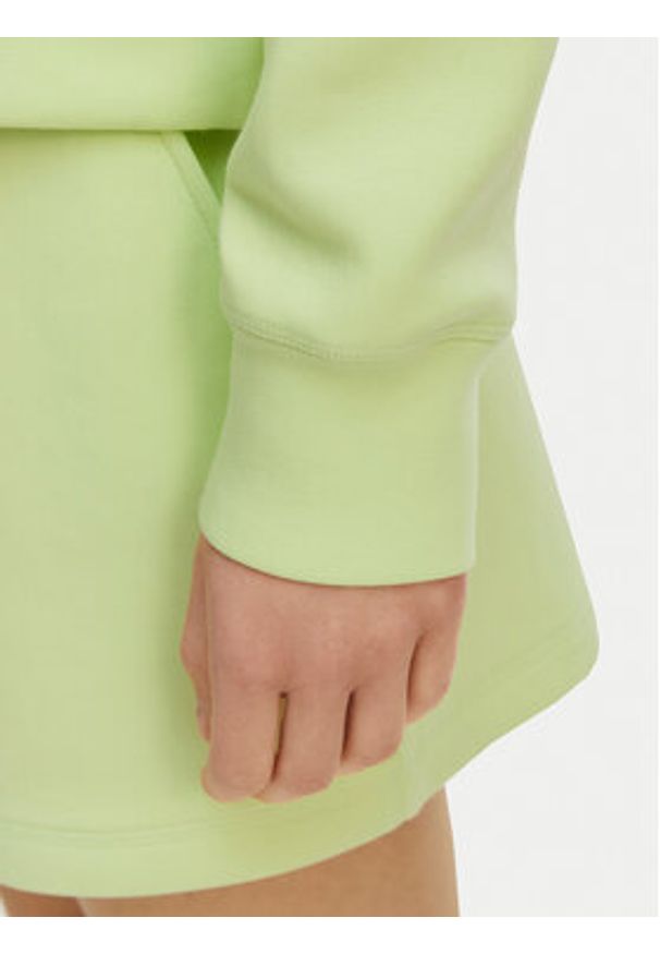 Lacoste Bluza SF0046 Zielony jasny Oversize. Kolor: zielony. Materiał: bawełna