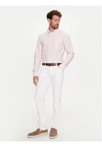 BOSS - Boss Koszula S-Roan-Bd-E-1P-C-242 50515142 Różowy Slim Fit. Kolor: różowy. Materiał: bawełna #4