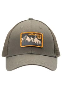 Hi-tec - Męska Czapka Z Daszkiem Raigo Trucker Cap. Kolor: czarny, szary, wielokolorowy, fioletowy