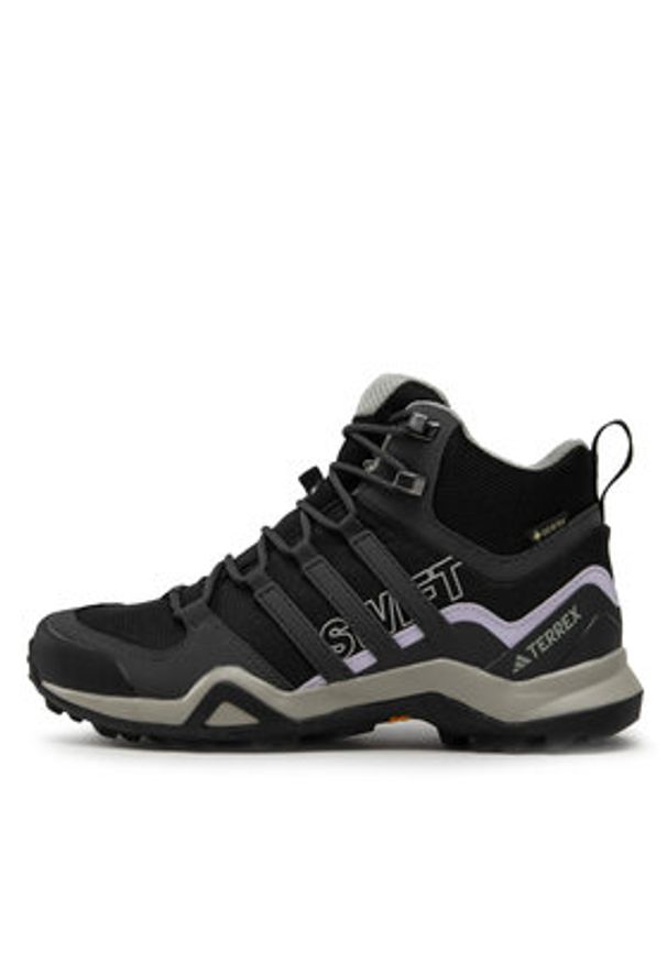 Adidas - adidas Trekkingi Terrex Swift R2 Mid GORE-TEX Hiking Shoes IF7637 Czarny. Kolor: czarny. Materiał: materiał