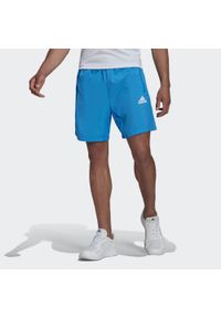 Adidas - Krótki adidas AEROREADY Designed 2 Move Woven Sport. Kolor: niebieski. Długość: krótkie. Sport: fitness #1