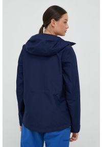 Marmot kurtka outdoorowa Minimalist GORE-TEX kolor granatowy gore-tex. Kolor: niebieski. Materiał: tkanina, tworzywo sztuczne, włókno, materiał. Technologia: Gore-Tex #3