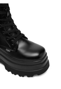 Buffalo Trzewiki Jupiter Lace Up Mid 1622609 Czarny. Kolor: czarny. Materiał: skóra #6
