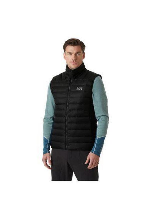 Kurtka puchowa bez rękawów Helly Hansen Verglas Down 2.0. Kolor: czarny. Materiał: puch. Długość rękawa: bez rękawów