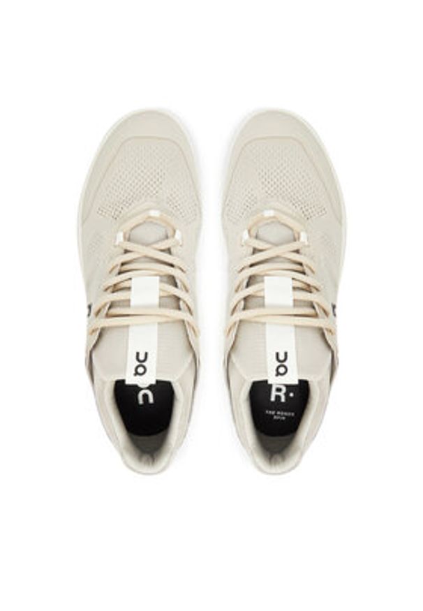 On Sneakersy The Roger 3MD11471485 Beżowy. Kolor: beżowy. Materiał: materiał