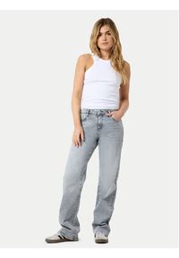 Noisy may - Noisy May Jeansy Yolanda 27030830 Szary Wide Leg. Kolor: szary #4