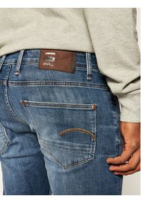 G-Star RAW - G-Star Raw Jeansy Revend 51010-8968-6028 Granatowy Skinny Fit. Kolor: niebieski #5