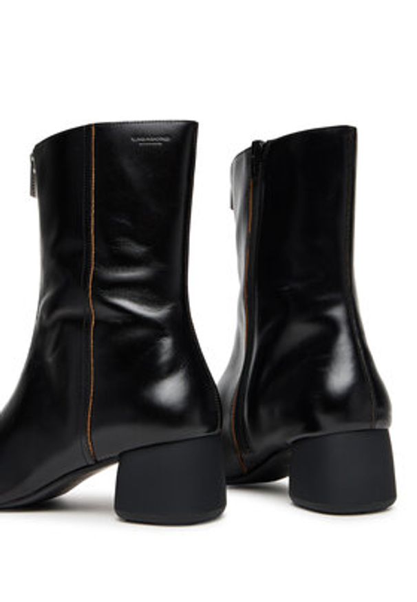 Vagabond Shoemakers Botki Livia 6056-199-20 Czarny. Kolor: czarny. Materiał: skóra