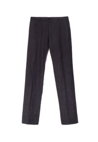 Ralph Lauren - RALPH LAUREN - Spodnie. Kolor: szary. Materiał: materiał, wełna. Styl: elegancki