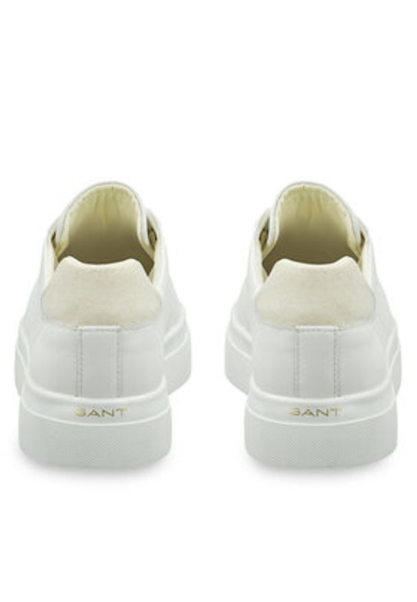 GANT - Gant Sneakersy 30531834 Biały. Kolor: biały. Materiał: skóra