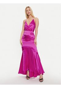 Marciano Guess Sukienka wieczorowa 4GGK56 9719Z Fioletowy Regular Fit. Kolor: fioletowy. Materiał: jedwab. Styl: wizytowy