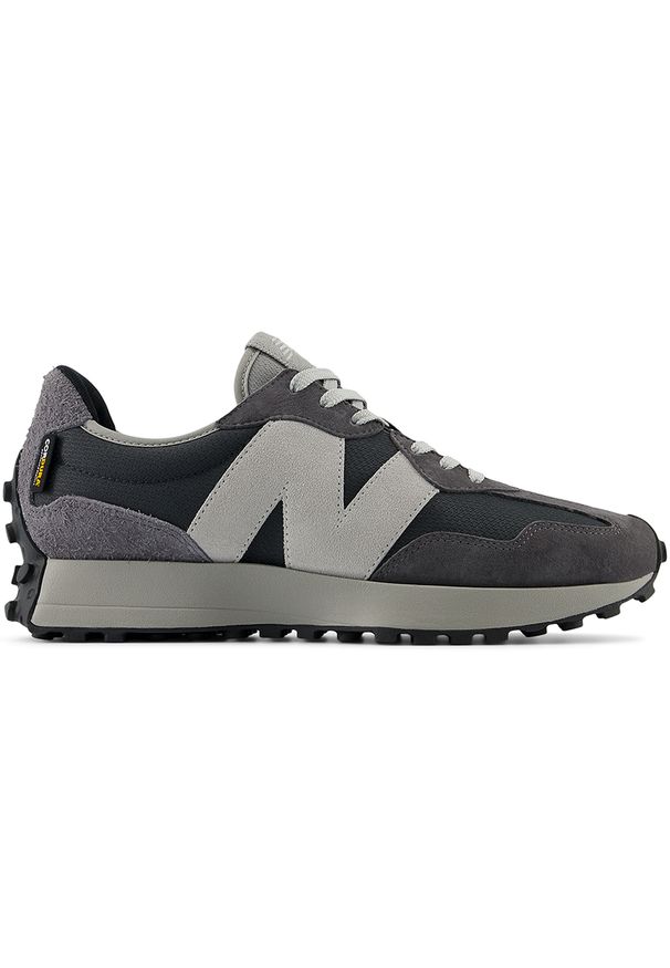 Buty unisex New Balance U327OD – szare. Okazja: na co dzień. Kolor: szary. Materiał: skóra, guma, tkanina, materiał. Szerokość cholewki: normalna