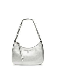 Torebka MICHAEL Michael Kors Jet Set Charm 32F3ST9C0M Silver 040. Kolor: srebrny. Materiał: skórzane #1
