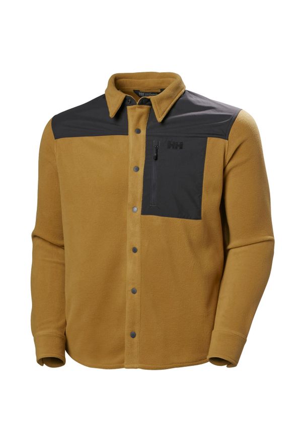 Koszulka polarowa z długim rękawem Helly Hansen Daybreaker. Kolor: brązowy. Materiał: polar. Długość rękawa: długi rękaw. Długość: długie