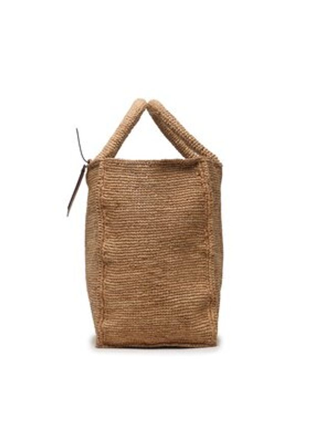 Manebi Torebka Sunset Bag Large V 2.2 AB Beżowy. Kolor: beżowy