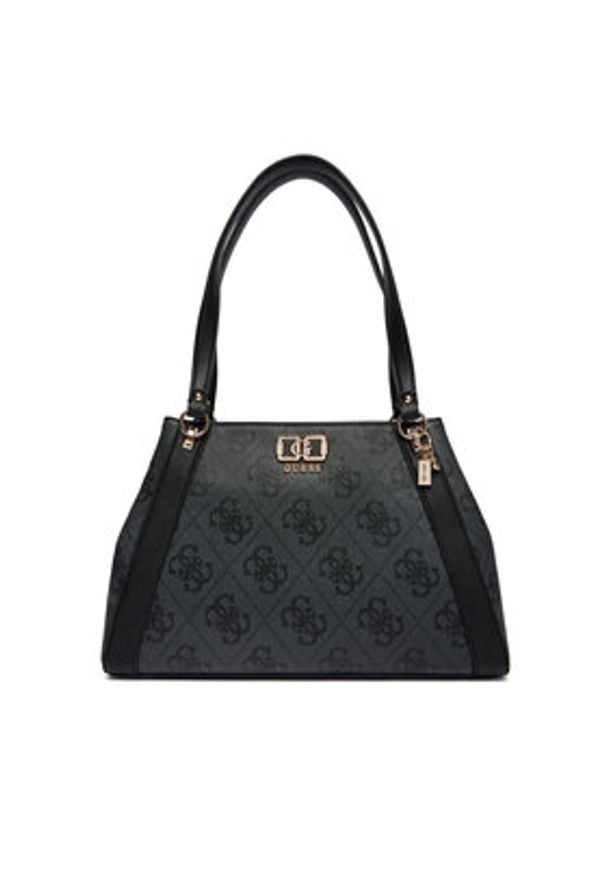 Guess Torebka Karnilla HWOS99 01220 Szary. Kolor: szary. Materiał: skórzane