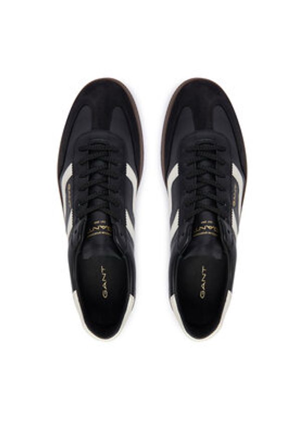 GANT - Gant Sneakersy 32631207 Czarny. Kolor: czarny. Materiał: skóra