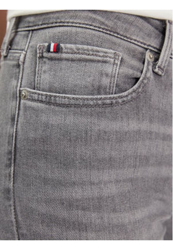 TOMMY HILFIGER - Tommy Hilfiger Jeansy Como WW0WW41302 Szary Skinny Fit. Kolor: szary