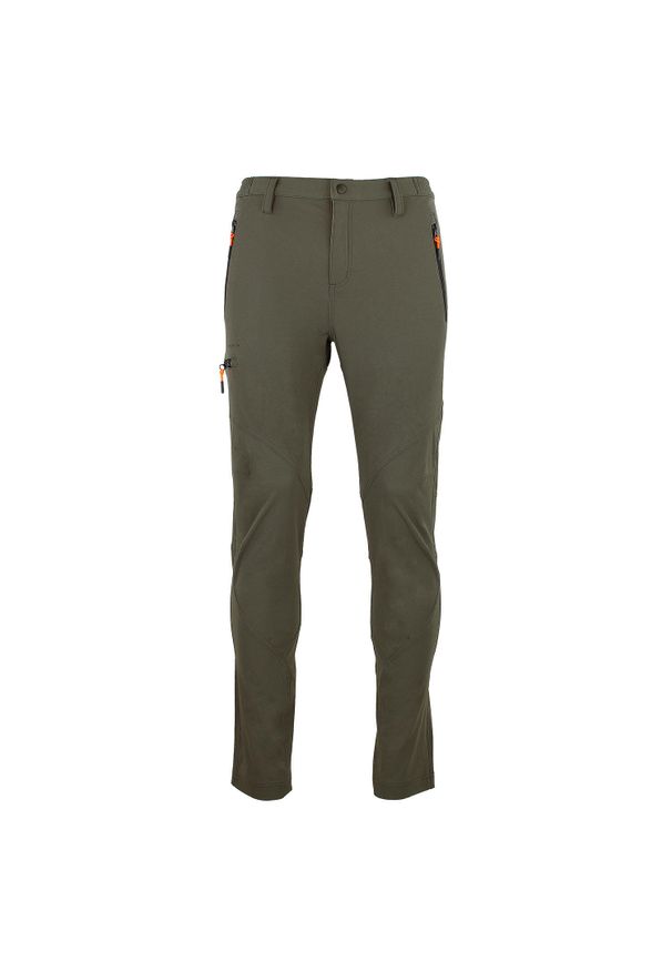 PEAK MOUNTAIN - Spodnie trekkingowe Peak Mountain Cebor. Kolor: zielony. Sezon: lato. Sport: turystyka piesza