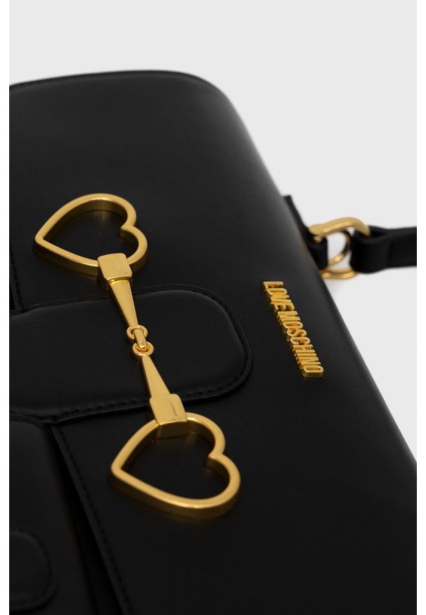 Love Moschino Torebka kolor czarny. Kolor: czarny. Rodzaj torebki: na ramię