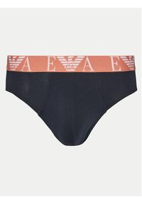 Emporio Armani Underwear Komplet 3 par slipów EM000258 AF10778 MB139 Granatowy. Kolor: niebieski. Materiał: bawełna #4