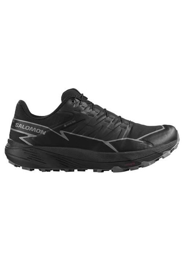 salomon - Buty do biegania męskie Salomon Thundercross Gtx. Kolor: czarny. Materiał: syntetyk, materiał. Szerokość cholewki: normalna