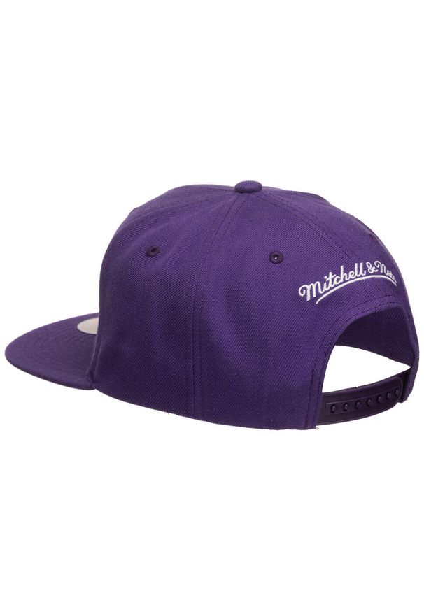 Mitchell & Ness czapka z daszkiem NBA Los Angeles Lakers Top Spot Snapback. Kolor: fioletowy