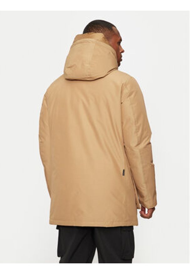 Woolrich Parka Arctic CFWOOU0483MRUT0001 Beżowy Regular Fit. Kolor: beżowy. Materiał: syntetyk
