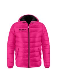 Givova Olanda kurtka S. Kolor: różowy. Materiał: puch. Sport: turystyka piesza #2