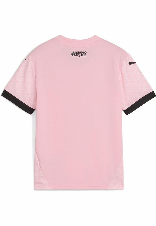 Puma - Młodzieżowa koszulka domowa Palermo F.C 24/25 PUMA Team Light Pink Black. Kolor: wielokolorowy, różowy, czarny